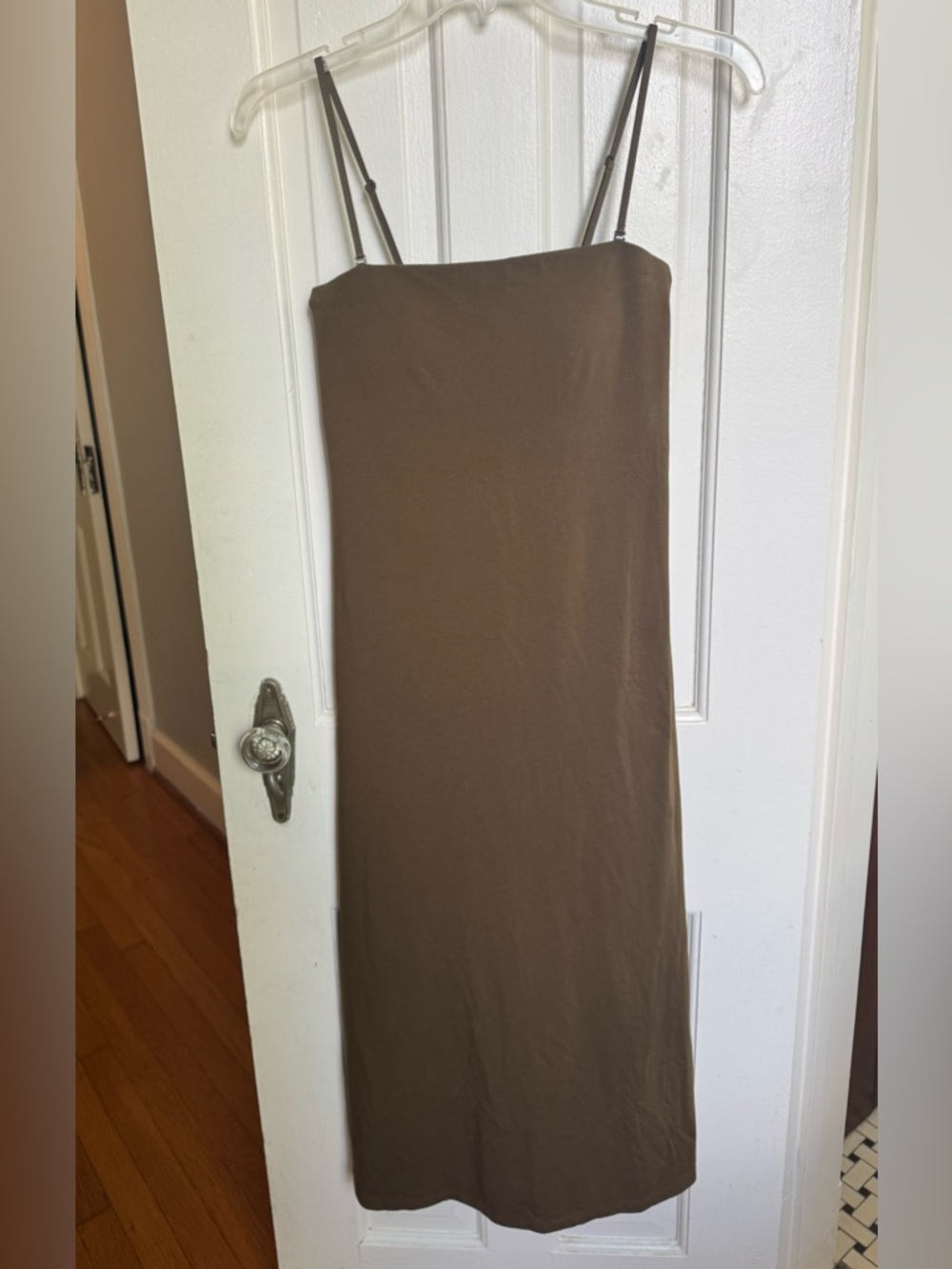 Uniqlo Airism Cotton Tube Bra Dress - Brown